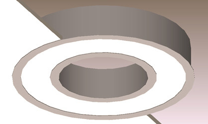 9331lm Round Linear Light 5000K-6500K Modern Linear Suspension Lighting