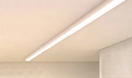 1200mm Continuous Ceiling Mounted Linear Led Lighting 5200lm LED Linear Light