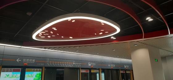 Onregelmatige figuur type Led Ring Plafondlichten 260W Cirkel Led Hanging Light