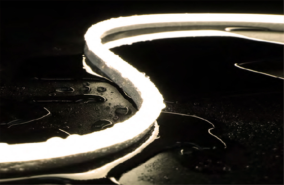 IP68 Onderwater Neon Flex 24V TPU Materialen Flexible Led Strip Voor zwembadgebruik